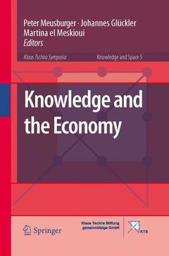 Couverture de l’ouvrage Knowledge and the Economy