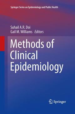 Cover of the book Methods of Clinical Epidemiology