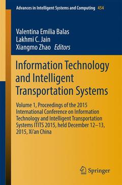 Cover of the book Information Technology and Intelligent Transportation Systems