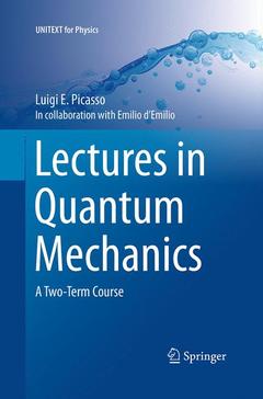 Couverture de l’ouvrage Lectures in Quantum Mechanics