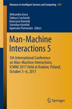 Couverture de l’ouvrage Man-Machine Interactions 5