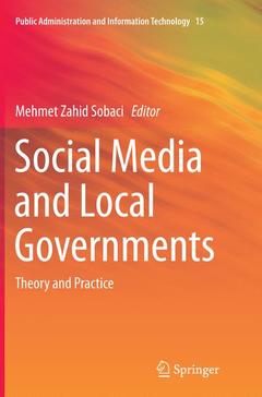 Couverture de l’ouvrage Social Media and Local Governments