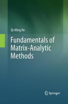 Couverture de l’ouvrage Fundamentals of Matrix-Analytic Methods