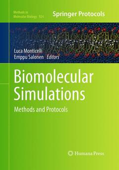 Couverture de l’ouvrage Biomolecular Simulations