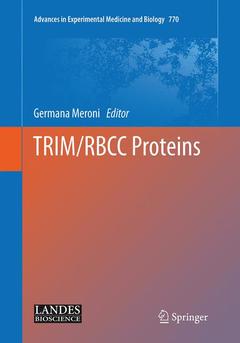 Couverture de l’ouvrage TRIM/RBCC Proteins