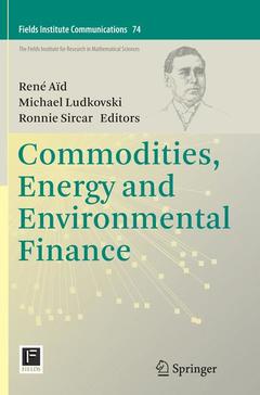 Couverture de l’ouvrage Commodities, Energy and Environmental Finance