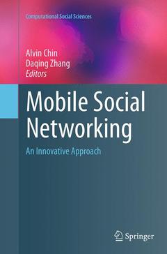 Couverture de l’ouvrage Mobile Social Networking