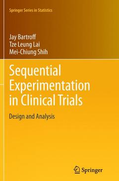 Couverture de l’ouvrage Sequential Experimentation in Clinical Trials