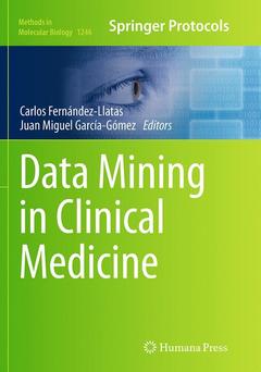 Couverture de l’ouvrage Data Mining in Clinical Medicine