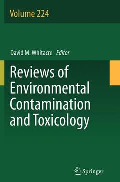 Couverture de l’ouvrage Reviews of Environmental Contamination and Toxicology Volume 224