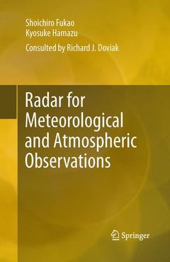 Couverture de l’ouvrage Radar for Meteorological and Atmospheric Observations