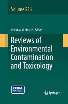 Couverture de l’ouvrage Reviews of Environmental Contamination and Toxicology Volume 226