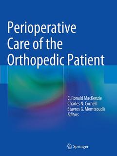 Couverture de l’ouvrage Perioperative Care of the Orthopedic Patient