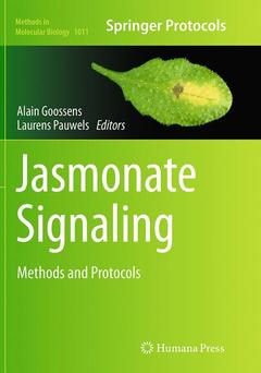 Couverture de l’ouvrage Jasmonate Signaling