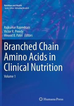 Cover of the book Branched Chain Amino Acids in Clinical Nutrition