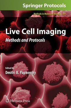Couverture de l’ouvrage Live Cell Imaging