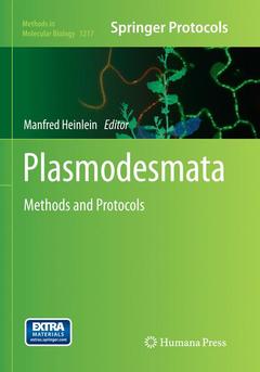 Couverture de l’ouvrage Plasmodesmata