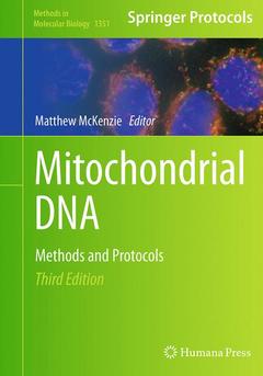 Couverture de l’ouvrage Mitochondrial DNA