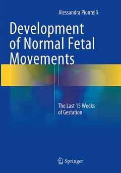 Cover of the book Development of Normal Fetal Movements
