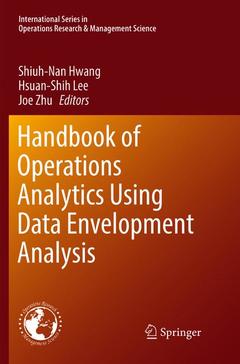 Couverture de l’ouvrage Handbook of Operations Analytics Using Data Envelopment Analysis