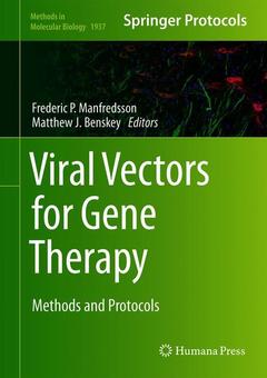 Couverture de l’ouvrage Viral Vectors for Gene Therapy