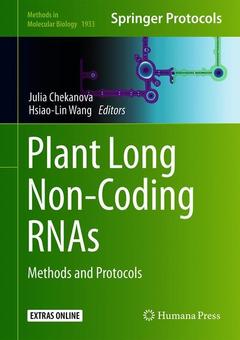 Couverture de l’ouvrage Plant Long Non-Coding RNAs