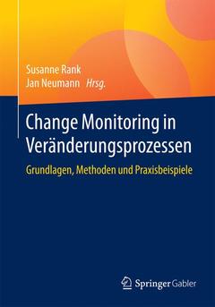 Couverture de l’ouvrage Change Monitoring in Veränderungsprozessen 