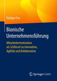 Couverture de l’ouvrage Bionische Unternehmensführung