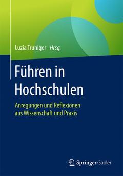 Couverture de l’ouvrage Führen in Hochschulen