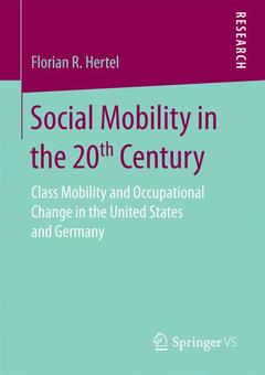 Couverture de l’ouvrage Social Mobility in the 20th Century