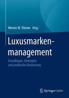 Couverture de l’ouvrage Luxusmarkenmanagement