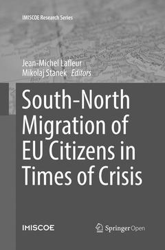 Couverture de l’ouvrage South-North Migration of EU Citizens in Times of Crisis