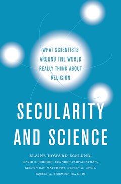Couverture de l’ouvrage Secularity and Science