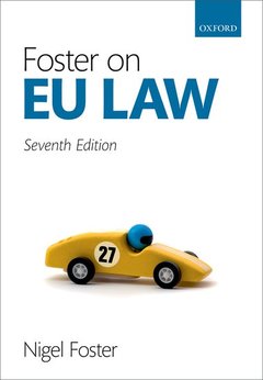 Couverture de l’ouvrage Foster on EU Law