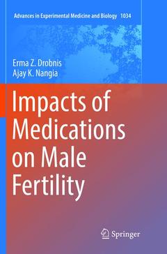 Couverture de l’ouvrage Impacts of Medications on Male Fertility