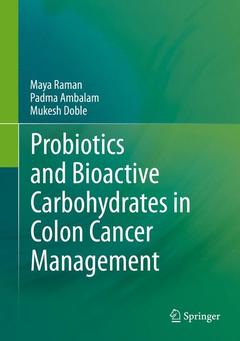 Couverture de l’ouvrage Probiotics and Bioactive Carbohydrates in Colon Cancer Management
