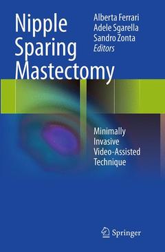 Couverture de l’ouvrage Nipple Sparing Mastectomy