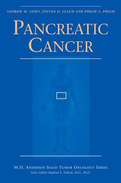 Couverture de l’ouvrage Pancreatic Cancer