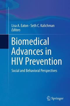 Couverture de l’ouvrage Biomedical Advances in HIV Prevention