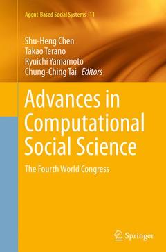 Couverture de l’ouvrage Advances in Computational Social Science