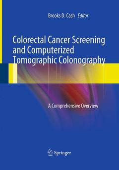 Couverture de l’ouvrage Colorectal Cancer Screening and Computerized Tomographic Colonography