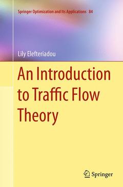 Couverture de l’ouvrage An Introduction to Traffic Flow Theory