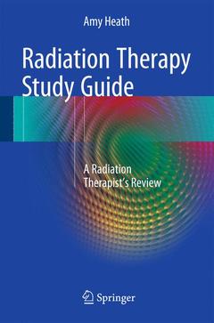 Couverture de l’ouvrage Radiation Therapy Study Guide