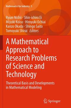 Cover of the book A Mathematical Approach to Research Problems of Science and Technology