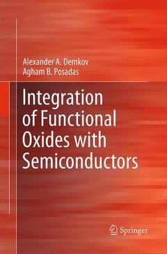 Couverture de l’ouvrage Integration of Functional Oxides with Semiconductors