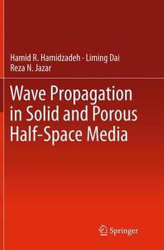 Couverture de l’ouvrage Wave Propagation in Solid and Porous Half-Space Media
