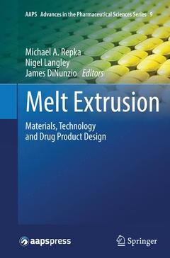 Cover of the book Melt Extrusion