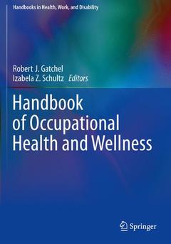 Couverture de l’ouvrage Handbook of Occupational Health and Wellness