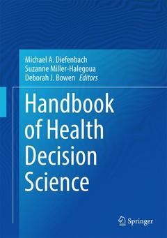 Cover of the book Handbook of Health Decision Science