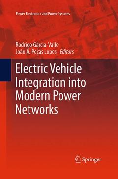 Couverture de l’ouvrage Electric Vehicle Integration into Modern Power Networks